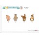 S ECUSSON ANIMAUX HIVER