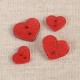 BOUTONS COEUR GLITTER