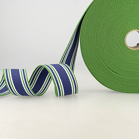 THREE-TONED STRIPED STRAP