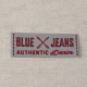 S MOTIF BLUE JEANS