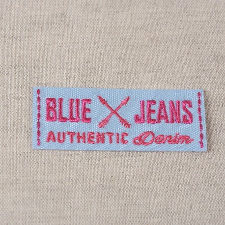 S MOTIF BLUE JEANS