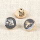 LACQUERED BUTTON "BEE"