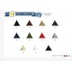 S EMBROIDERED TRIANGLE