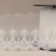 SCALLOPED EMBROIDERED TULLE