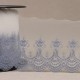 SCALLOPED EMBROIDERED TULLE