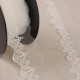 EMBROIDERED FLOWERS TULLE