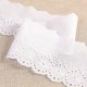 SCALLOPED EMBROIDERY WITH FLOWERS