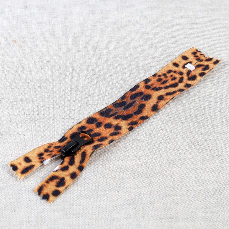 FERMETURE NON SEPARABLE LEOPARD