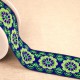 JACQUARD TRIM ROSETTES