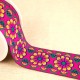 JACQUARD TRIM ROSETTES