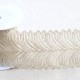 BRODERIE MÉTALLIQUE SUR TULLE