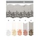 BRODERIE MÉTALLIQUE SUR TULLE