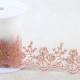 BRODERIE MÉTALLIQUE SUR TULLE