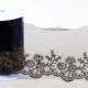 BRODERIE MÉTALLIQUE SUR TULLE