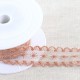 BRODERIE MÉTALLIQUE SUR TULLE