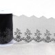 BRODERIE MÉTALLIQUE SUR TULLE