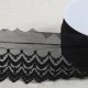 TULLE BRODE DOUBLE VAGUE FESTONNEE MAT