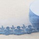 TULLE BRODE BOUQUET DE FLEURS MAT