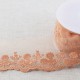 TULLE BRODE BOUQUET DE FLEURS MAT