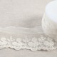 TULLE BRODE BOUQUET DE FLEURS MAT