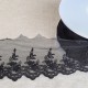 TULLE BRODE FLEURS FESTONNEES MAT