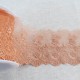 TULLE BRODE FLEURS FESTONNEES BRILLANT