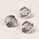 BOUTON ALLIAGE ROND