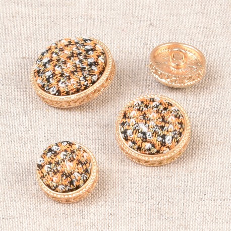 JEWELLERY BUTTON COVERED