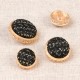 JEWELLERY BUTTON COVERED