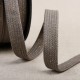 METALIC FLAT TUBULAR BRAID