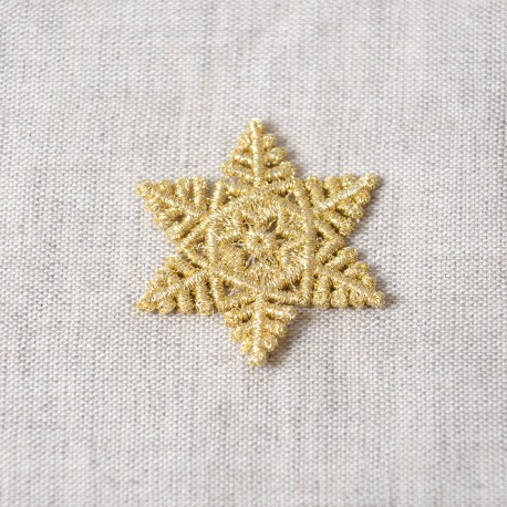 S ECUSSON FLOCON DE NEIGE