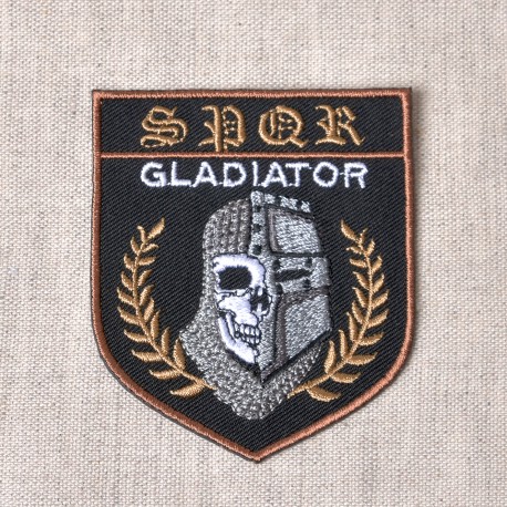 M ECUSSON BLASON TETE DE