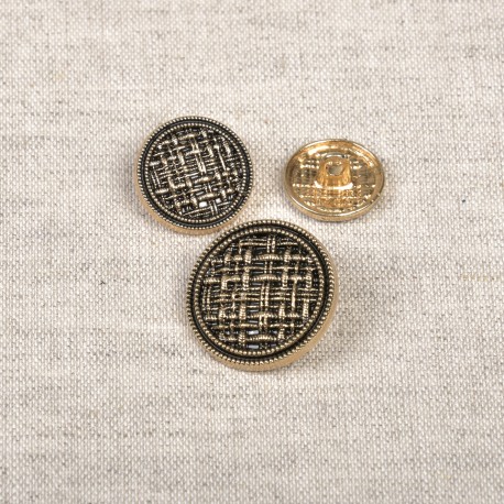 BOUTONS METAL MOTIF TISSA