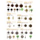 BOUTON METAL ARGENT VIEIL