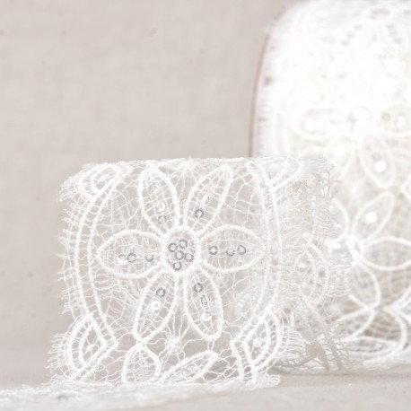 GUIPURE PAILLETTES