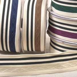 GALON TRICOT LOSANGES ET