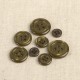 PETITS BOUTONS RONDS 4 TROUS