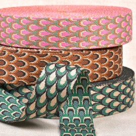SANGLE MOTIF "PAON"