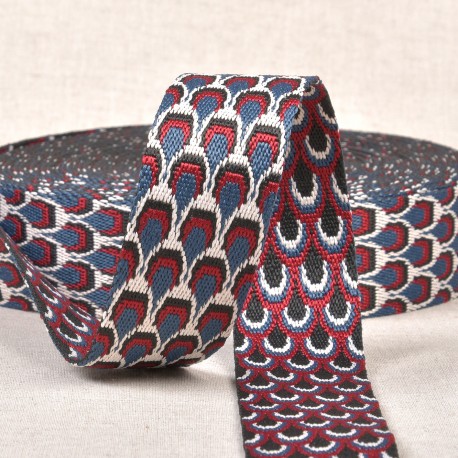 SANGLE MOTIF "PAON"