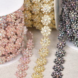 GALON FLEURS 17MM