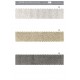 GALON PIERRES SUR GRILLE