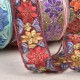 GALON BRODÉ FLEURS