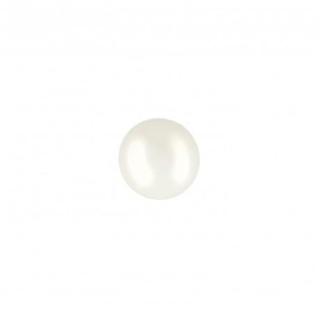 BOUTON PERLE OVALE 10MM