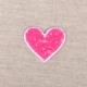 MOTIF COEUR SEQUIN