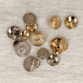 BOUTON METAL ANCRE