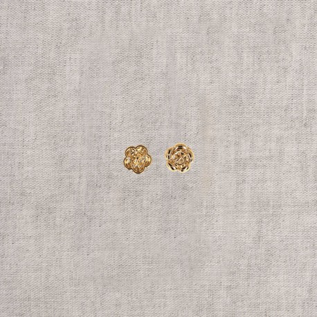 BOUTON METAL PETITE FLEUR