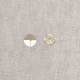 BOUTON METAL PERLE