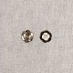 BOUTON METAL FLEUR PERLE