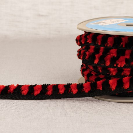 GALON POMPONS CHENILLE
