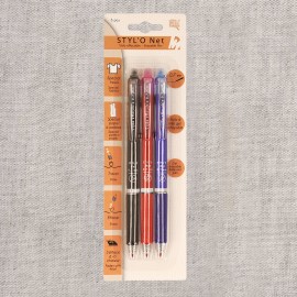 BLISTER 3 STYLOS 0.7MM